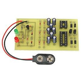C6972 - Learn to Solder 9V Battery Tester Kit