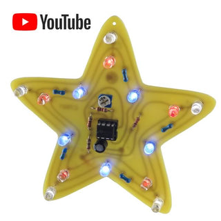 C7601 - Learn to Solder Flashing Star Kit
