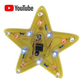 C7601 - Learn to Solder Flashing Star Kit