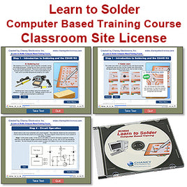 C9005S - Learn to Solder Computer Based Training Classroom Site License