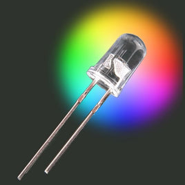 G13897A ^ (Pkg 5) Rainbow Flashing 5mm LEDs