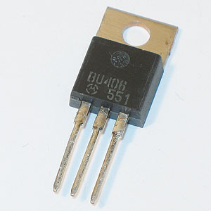 G15044A - (Pkg 25) Motorola BU406 7A 200V  NPN Power Transistor