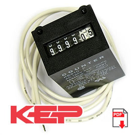 G19789 ` 120VAC 6 Digit Impulse Counter KE610F