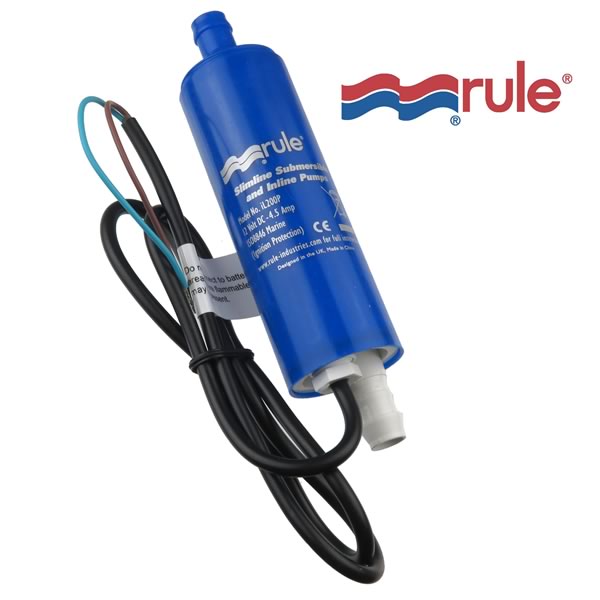 G20479 ` Rule Model iL200P 12VDC Inline Pump