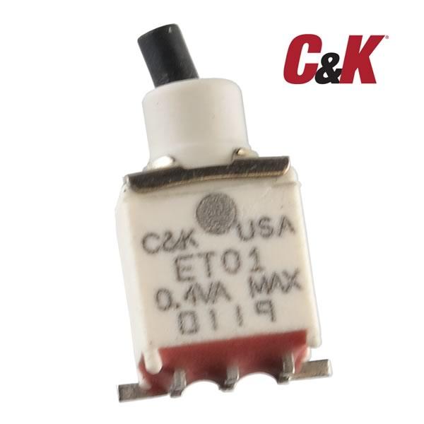 G21050 + (Pkg 4) C&K ET01 SPDT SMD Toggle Switch