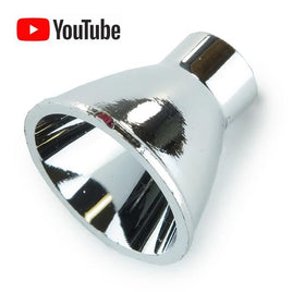 G21284 - (Pkg 2) Miniature Super Polished Universal Reflector for 5mm LEDs