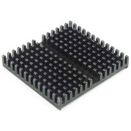 G21591 - (Pkg 5) Solid Black Anodized Aluminum Heatsink
