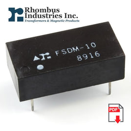 G22285 - (Pkg 4) FSDM-10 Fast/TTL Buffered Delay Line