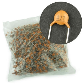 Sold Out!! - G22870 ` (Factory Bag of 1000) 470pF 50V Ceramic Disc Capacitor