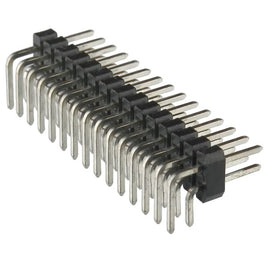 G22875 - (Pkg 10) Dual Row 15 Pin Right Angle Header (30 Pins)