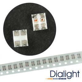 G22923 - (Pkg 20) Dialight 597-7721-107 Yellow/Green Bi-Color SMD LED