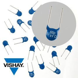 Fang-Tastic Find! G23050 - (Pkg 20) Vishay 68pF 1KV High Voltage Disc Capacitor