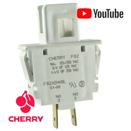 G23088A - (Pkg 2) Cherry F80 Series Line Interrupt/Start Momentary Switch