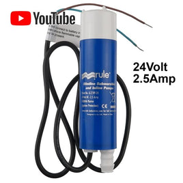 G23347 - Factory Package Rule IL200P Plus-24 24VDC Inline Submersible Pump