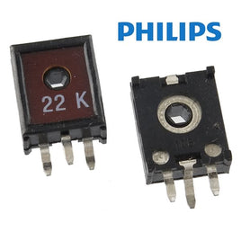 G23564 - (Pkg 10) Philips ECP10 22K 10mm Vertical Mount Trimmer Resistor