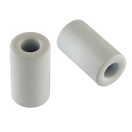 G23604 - (Pkg 5) White 1.135" Tall x 0.63" dia. Ferrite Cylinder