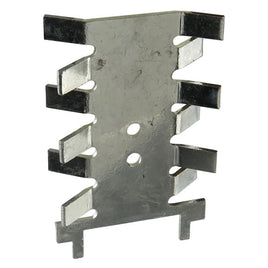 G23799 - (Pkg 2) Tin Plated Copper Heatsink, TO-220, 2.188" x 1.4" x 0.5"