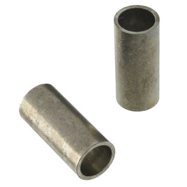 G23859 - (Pkg 10) Aluminum Single Barrel Crimp Sleeve or Spacer 0.218" OD x 0.5" Tall