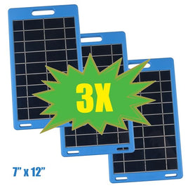 G23962C - (Pkg 3) Our Most Powerful USB Solar Panel 5.5V, 1.2Amp, 6Watts