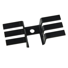 G24023 + (Pkg 4) TO-220 "Wide Wing" Heatsink 45mm wide x 18mm tall x 13mm deep
