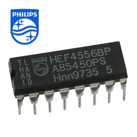 SOLD OUT G24272 - (Pkg 5) Philips HEF4556B Dual Binary 1-of-4 Decoder