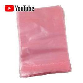 SOLD OUT! G24333A - (Pkg 1,000) High Quality 2Mil Pink 4" x 6" Anti-Static Bags