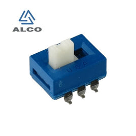 Sunday Surge! G24376 + (Pkg 10) Alco ASE-22-L04 SMD Miniature DPDT Slide Switch