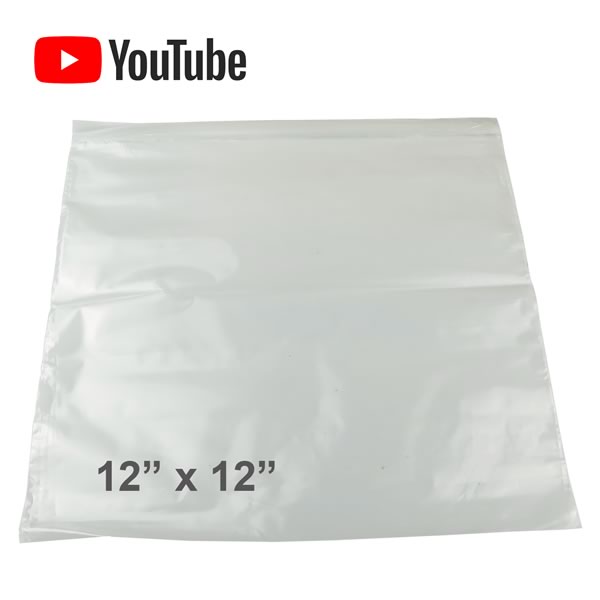 300 Uline 12x15" Clear Plastic T-shirt/Apparel Poly Bag 1Mil - 2 - Foto 11