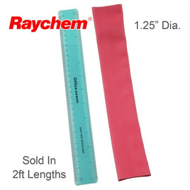 G24476 - Raychem Versafit 1-1/4" dia. Red Heat Shrink