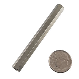 SOLD OUT G24555 - (Pkg 4) 2.45" long x 0.25" 6-32 Stainless Steel Hex Standoff
