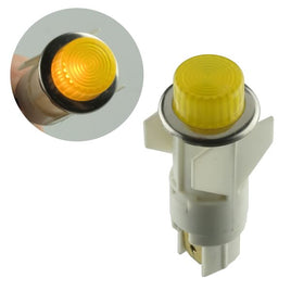 G24615 ` Amp APL 6V Snap In Bright Yellow Indicator Lamp