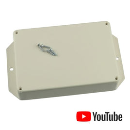 SOLD OUT G24648 - High Quality Heavy Duty Beige Project Box 3.8" x 5.5" x 1.32" deep (plus mounting ears)