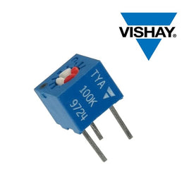 G24760 + (Pkg 5) Vishay Compact 100K Cermet Single Turn Trimmer Pot