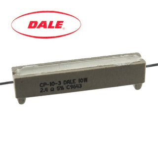 G24794E +° (Pkg 10) Dale CP-10-3 2.4 Ohm 5% 10Watt Power Resistor