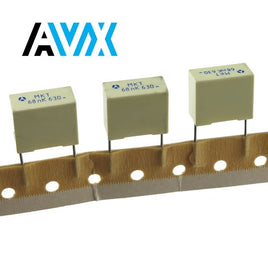 G24796 - (Pkg 10) AVX TPC Series 0.068uf 630VAC MKT Metalized Polyfilm Capacitor