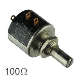 SOLD OUT! G24967 - Spectrol 534-100R 100 Omega 10 Turn Wirewound Precision Potentiometer