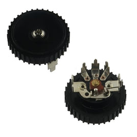 G25033 - Miniature Audio Taper 50k Volume Control w/Switch & Knob