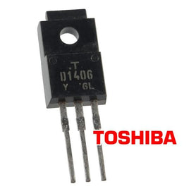 G25143A - (Pkg 5) Toshiba 2SD1406 Silicon NPN 60V 3Amp Transistor