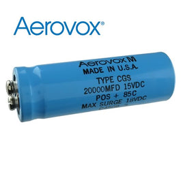 SOLD OUT! G25243 - Aerovox M 20,000MFD 15VDC Computer Grade Capacitor