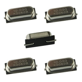 G25280 - (Pkg 5) 10.000 MHz Crystal SMD 2-Pin Case 11.2mm x 4.7mm x 4.1mm
