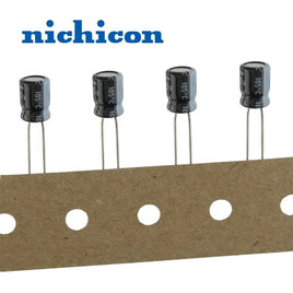 G25303 - (Pkg 10) Nichicon 10uF 35V Miniature Radial Capacitor
