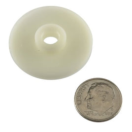 G25317 - (Pkg 2) 1.25" dia. x 0.075" White Nylon Wheel