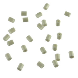G25465 ~ (Pkg 25) White Nylon Miniature Spacer