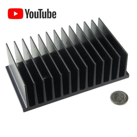 SOLD OUT! G25482 - Giant 4.5" x 2.5" Black Anodized Heatsink