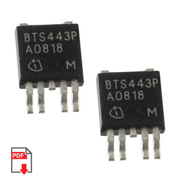 G25585 - (Pkg 2) Infineon BTS443P Smart Highside Power Switch TO252-5 Case IC