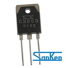 G25621 - Sanken 2SC3853 NPN Power Transistor TO-3P 80V 6Amp