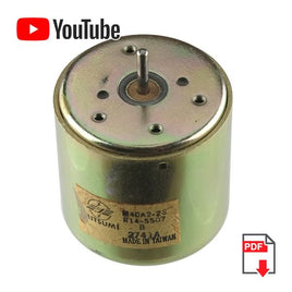 SOLD OUT! G25653 - Mitsumi 8 Track Constant Speed DC Motor M40A2-2S