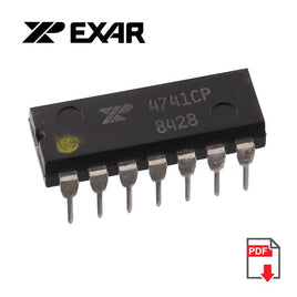 SOLD OUT! G25775 - EXAR XR-4741CP Quad Operational Amplifier