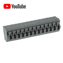 G25851 ` Degson DG250-3.5-13P-11-00AH / 13 Pole Single Pitch Terminal Block
