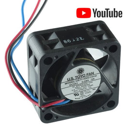 G25865 ` U.S. Toyo Fan 40mm USTF402024HW 24VDC